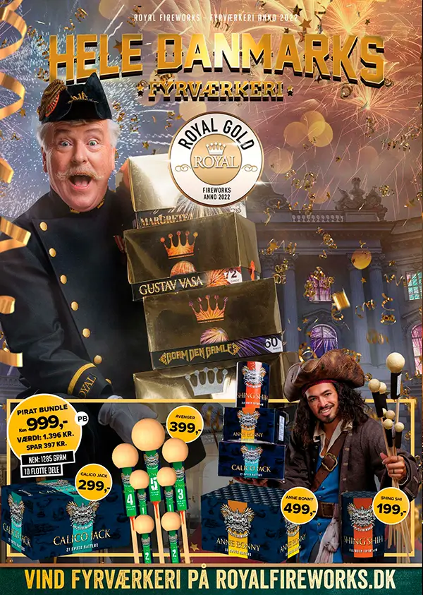 Royal Gold Fyrv&aelig;rkerikatalog 2022