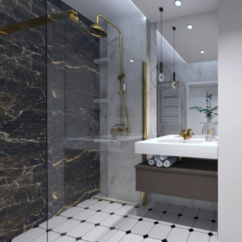 Projektowanie łazienek Salony Wójcik Wizualizacja i projektowanie lazienek Kraków