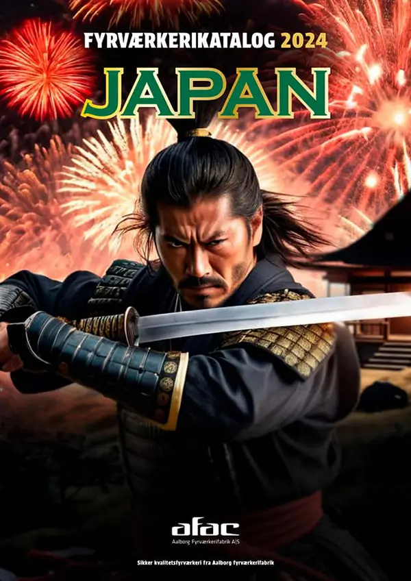 AFAC Japan Fyrværkerikatalog 2024 2025