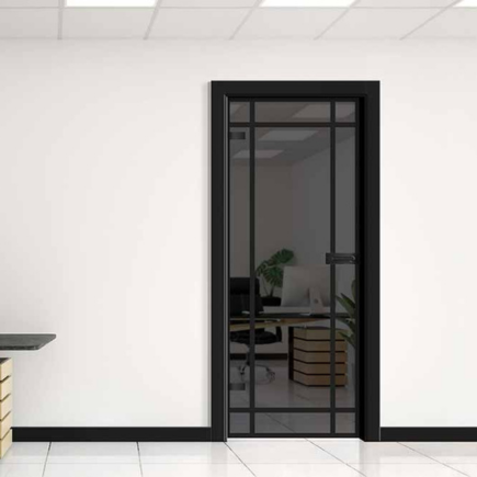 Drzwi szklane do biura Drzwi szklane w Salonach Fachowiec