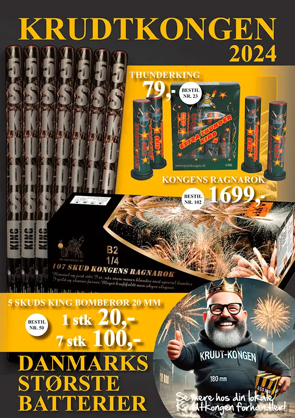 krudtkongen fyrværkerikatalog 2024 2025