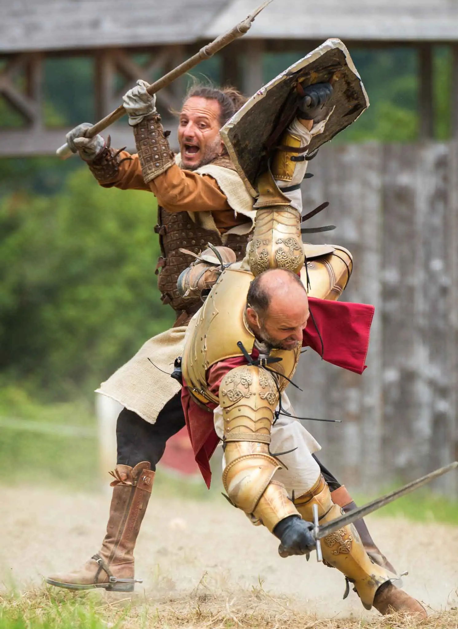 malabaristas de fuego