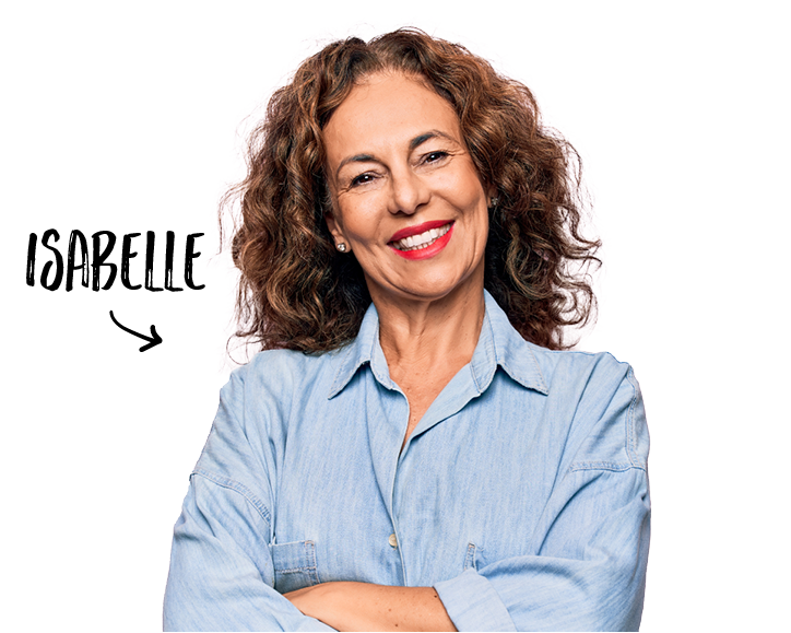 Isabelle, b&eacute;n&eacute;ficiaire d'un contrat Sant&eacute; Select