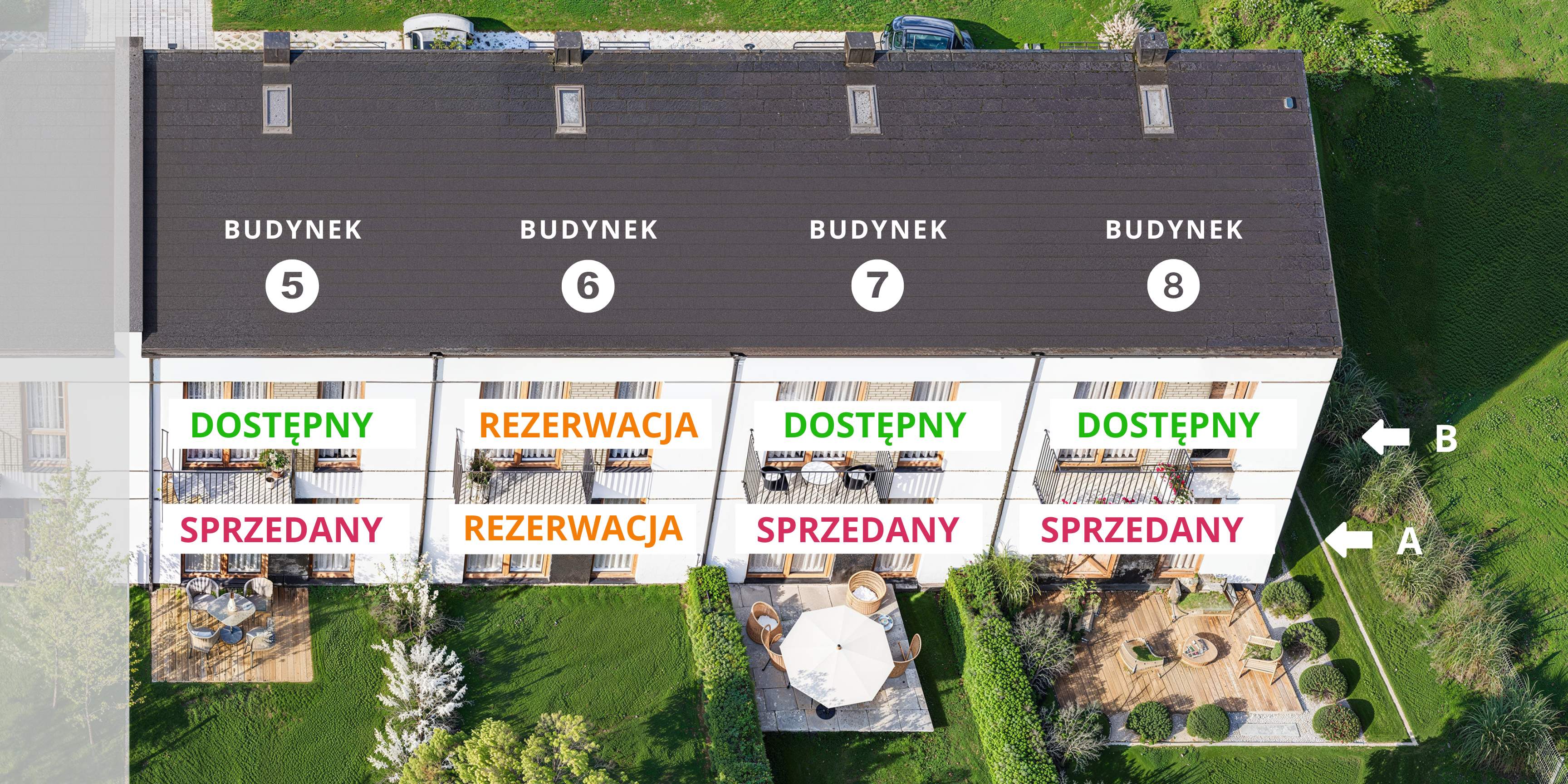 Dostępność mieszkań na I etapie budowy