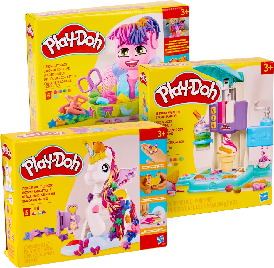 Ciastolina Play-Doh - 3 zestawy