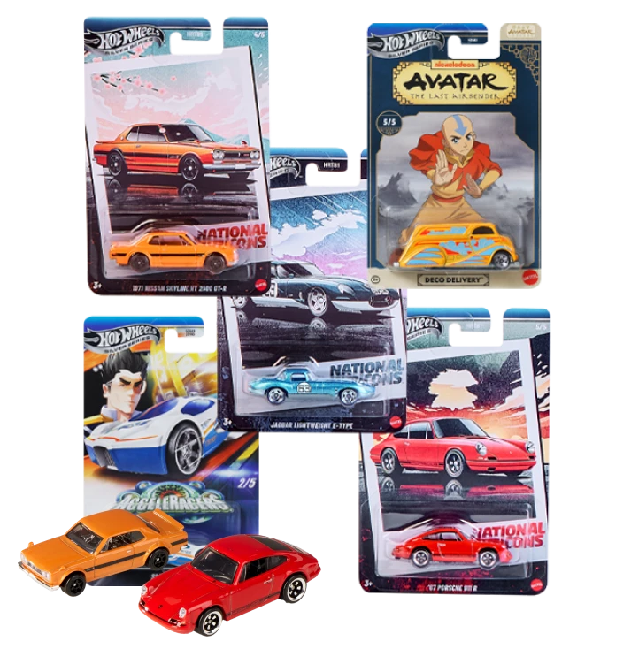 Kilka opakowań samochod&oacute;w Hot Wheels
