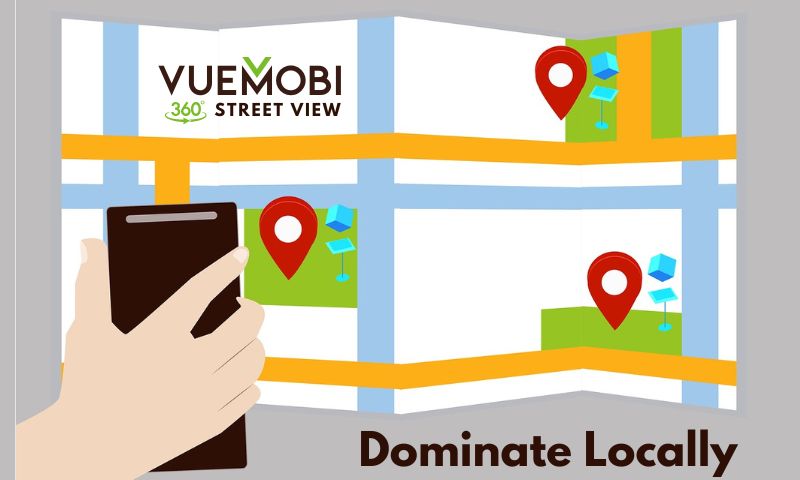 Local business stand out from the map