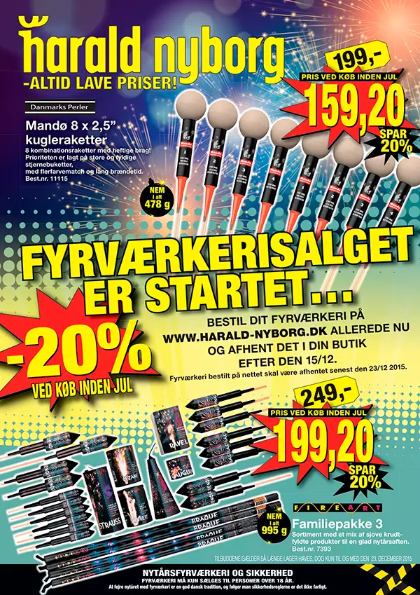 Harald Nyborg Fyrv&aelig;rkerikatalog 2015