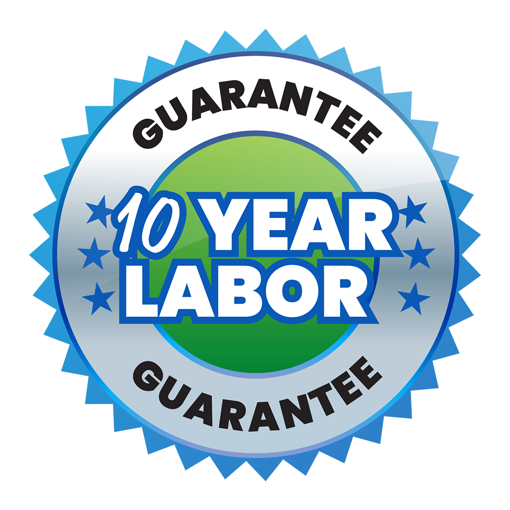 10 year labor guarantee