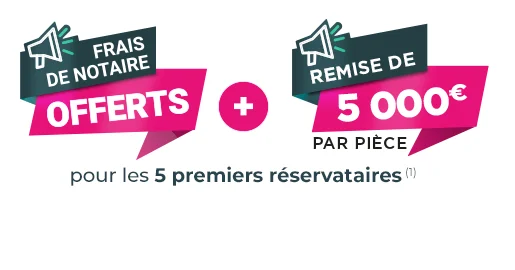 Frais de notaire offerts