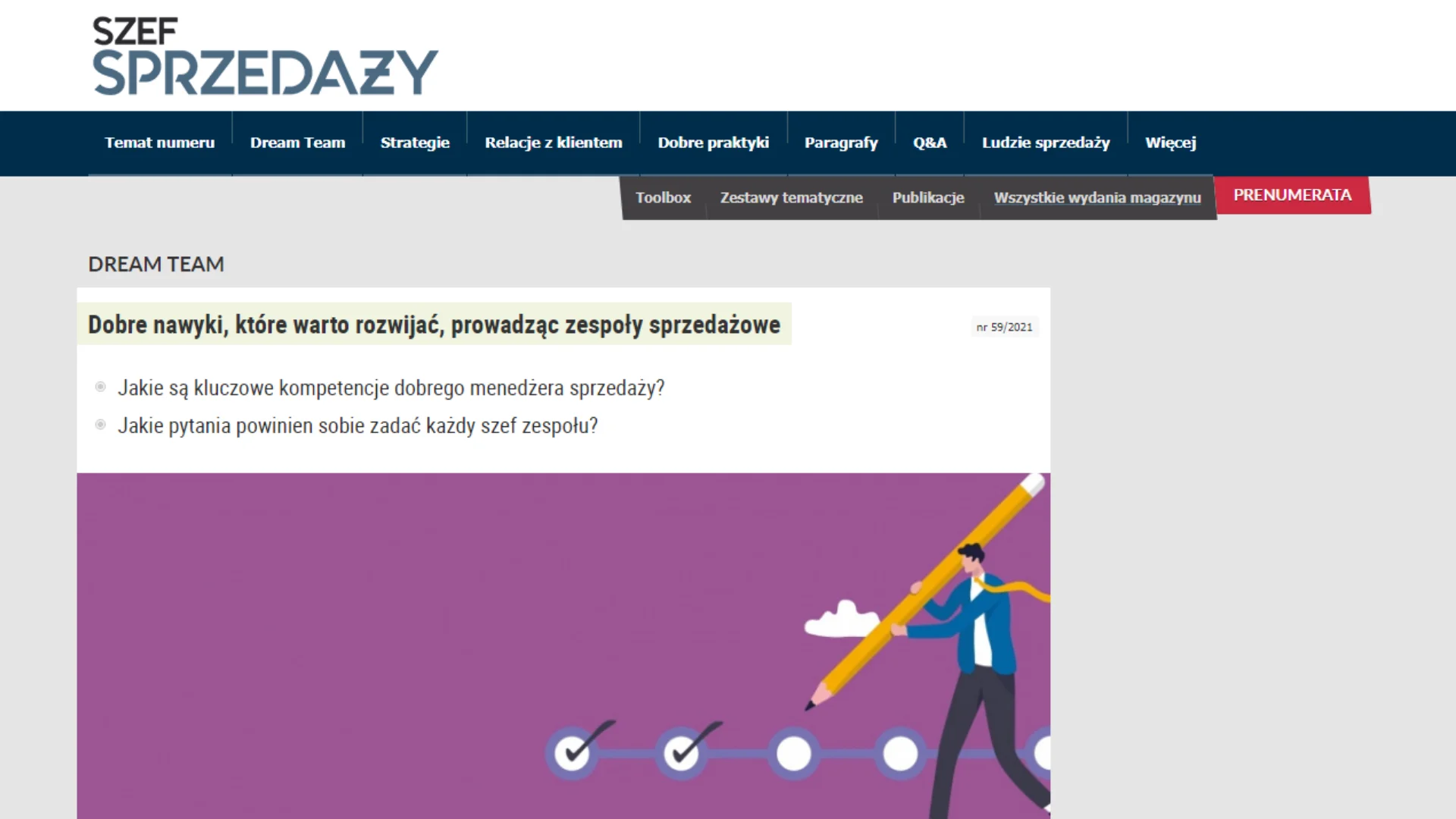 Szef Sprzedaży - Dobre nawyki, które warto rozwijać, prowadząc zespoły sprzedażowe