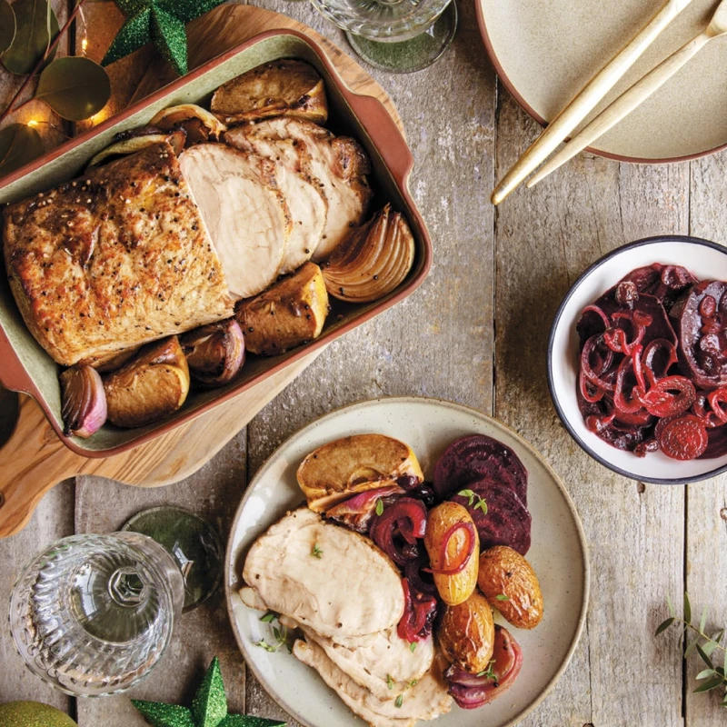 Schab w naczyniu żaroodpornym