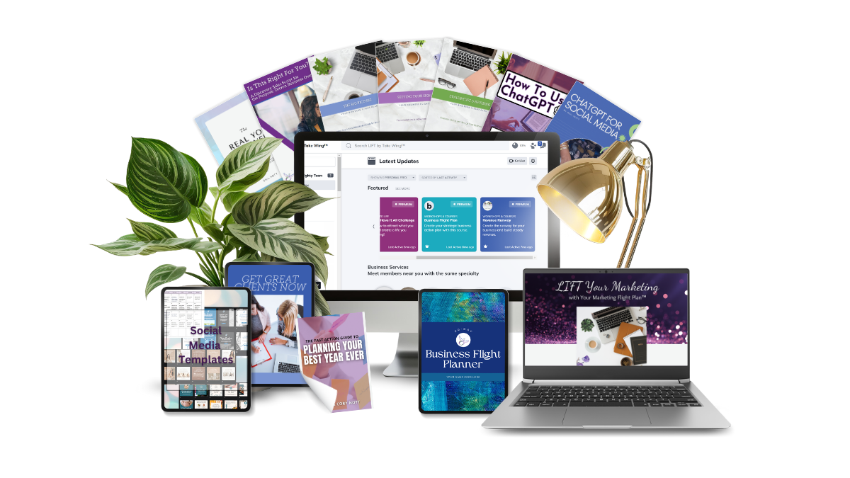 LIFT Your Business overview, courses and ebooks