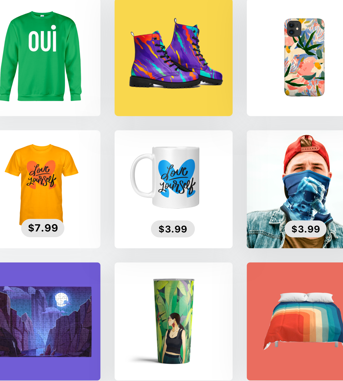 PrintBase Merch Maker Make Your Own Merchandise Online