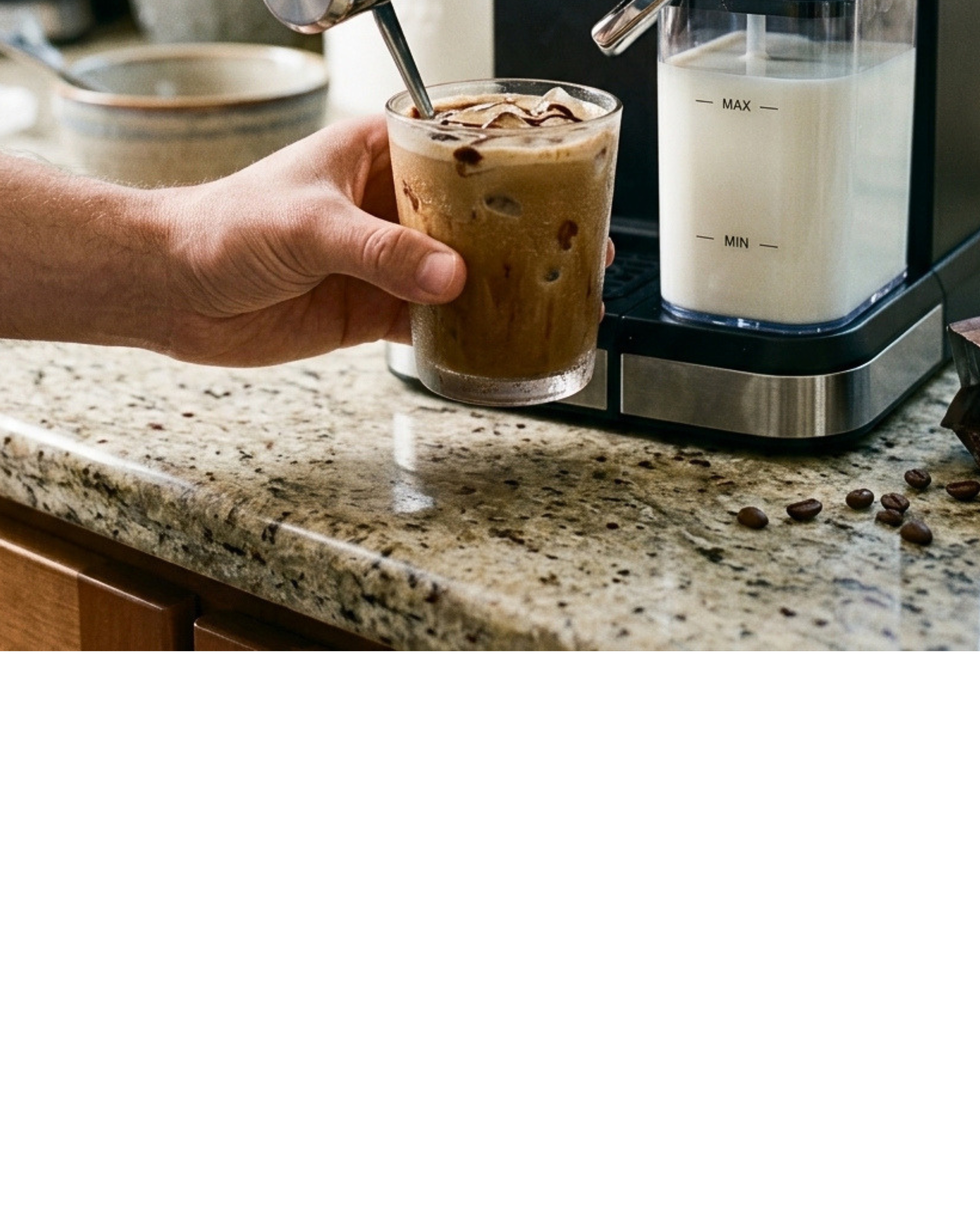 Espresso Cool servido con hielo