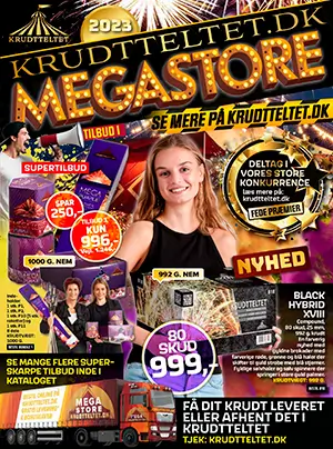krudtteltet mega store fyrv&aelig;rkerikatalog 2023