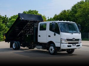 landscape dump truck