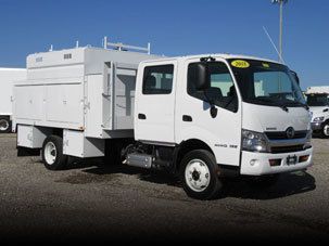 chipper truck landscape truck