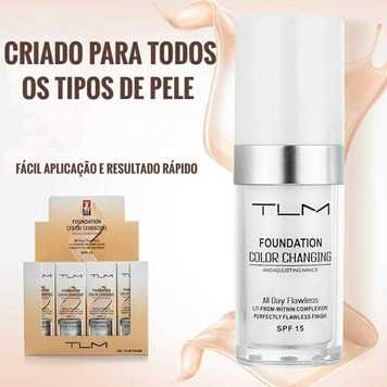 Base para pele idosa e madura, para todos os tipos de pele